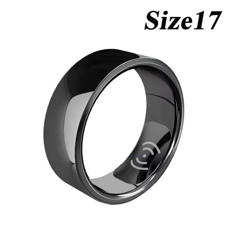 2024 Smart Health Ring Women Men Heart Rate Body Temperature Sport Bluetooth Ring Wireless Charging Smart Sensor Ring for Xiaomi